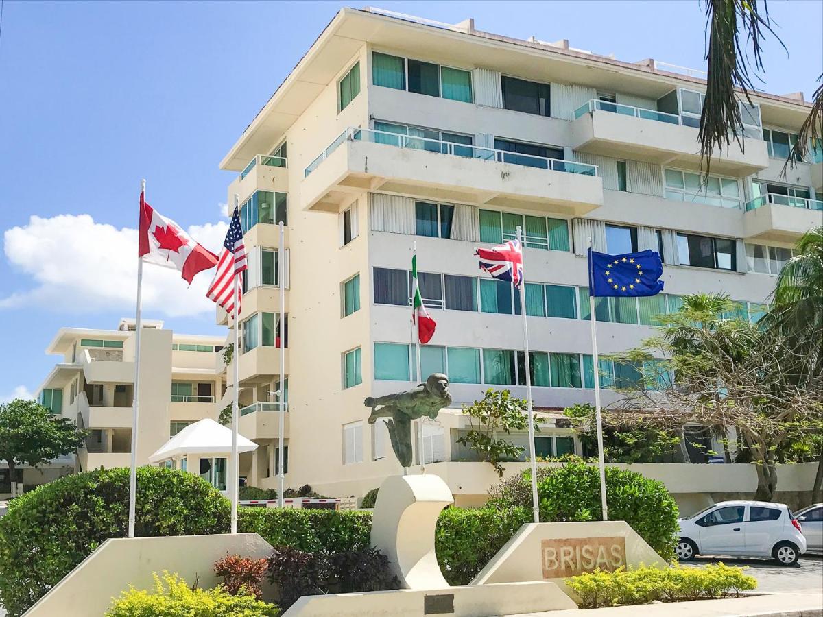 Apartment On The Beach With Terrace Ocean View, Brisas Cancun 01 By Beach & Ocean Apartments Exterior foto
