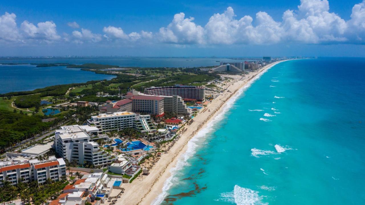 Apartment On The Beach With Terrace Ocean View, Brisas Cancun 01 By Beach & Ocean Apartments Exterior foto