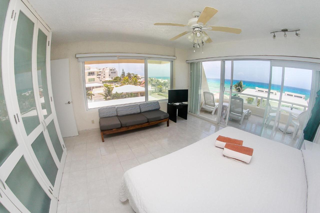 Apartment On The Beach With Terrace Ocean View, Brisas Cancun 01 By Beach & Ocean Apartments Exterior foto