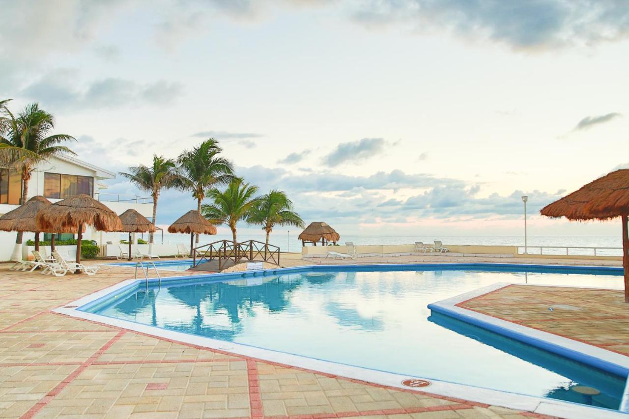 Apartment On The Beach With Terrace Ocean View, Brisas Cancun 01 By Beach & Ocean Apartments Exterior foto