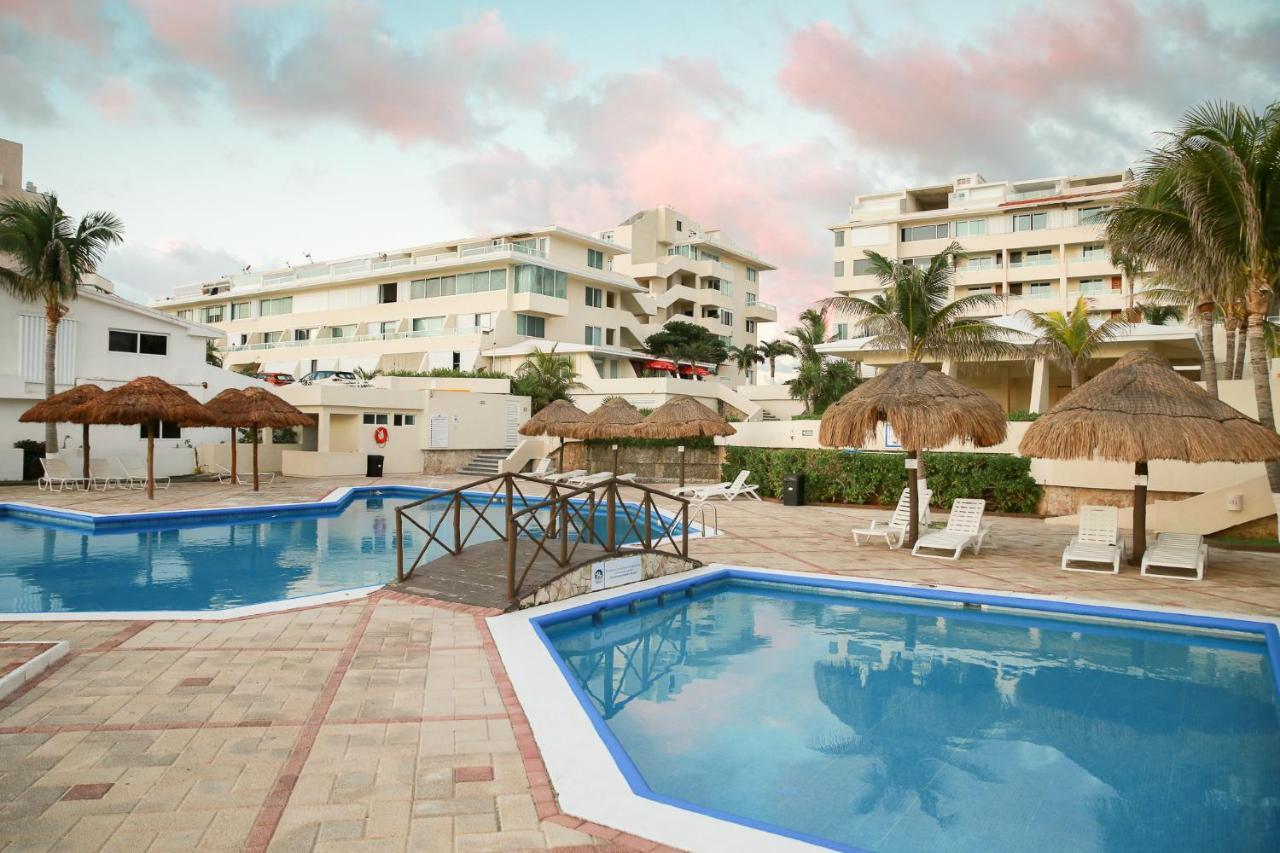 Apartment On The Beach With Terrace Ocean View, Brisas Cancun 01 By Beach & Ocean Apartments Exterior foto